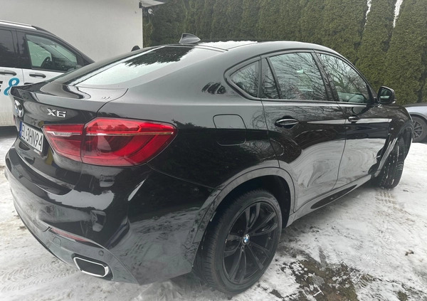 BMW X6 cena 160000 przebieg: 134000, rok produkcji 2017 z Łódź małe 92